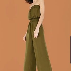 Olive 1 piece jumpsuit